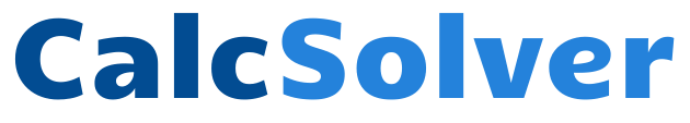 CalcSolver – Free Online Scientific Calculator
