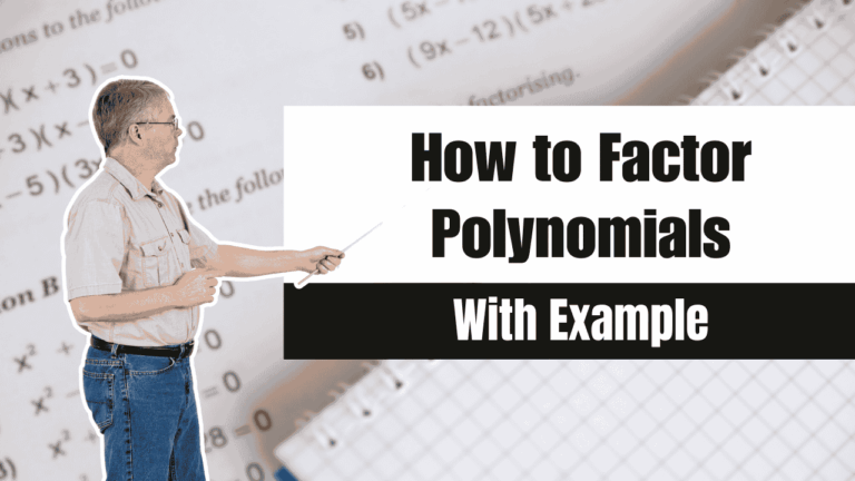 Factor Polynomials