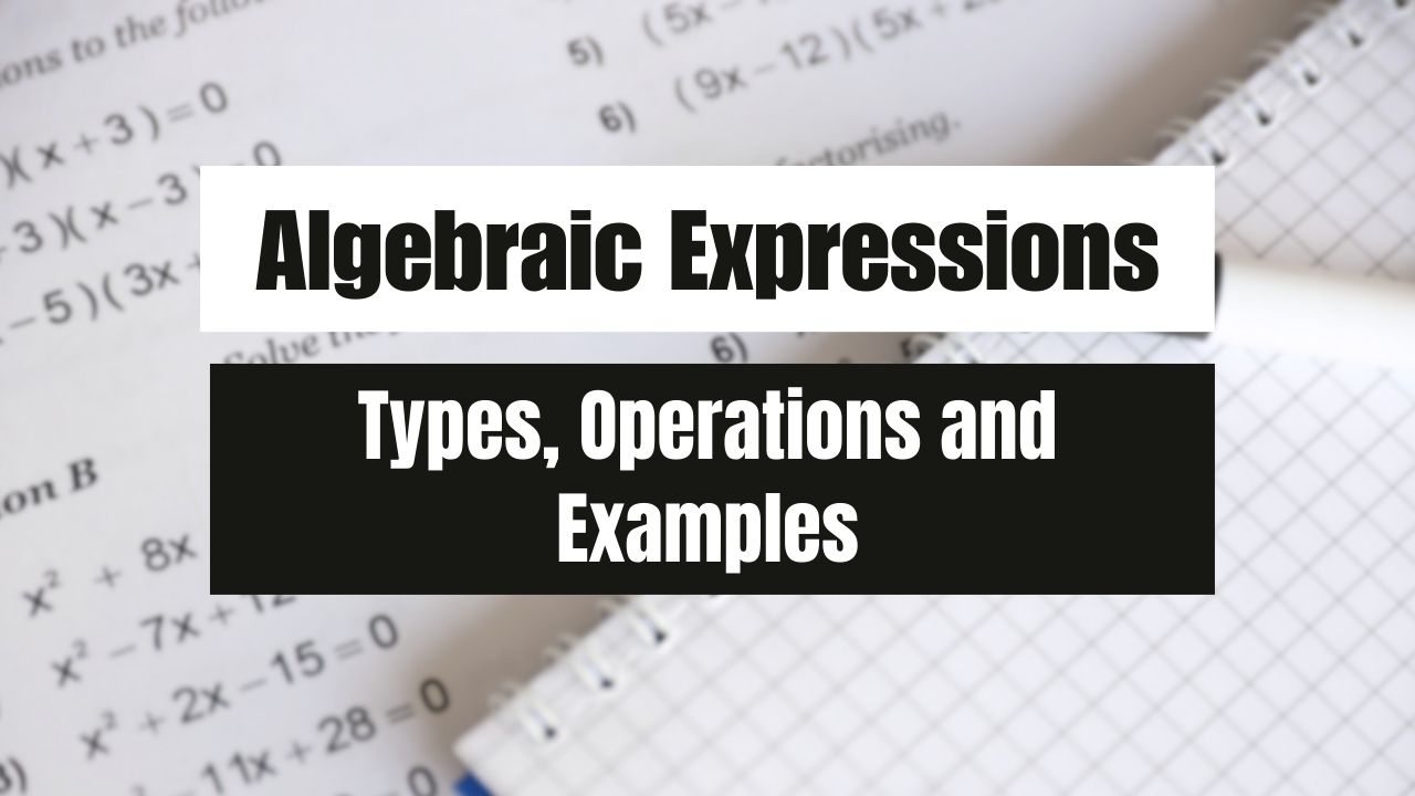 Algebraic Expressions